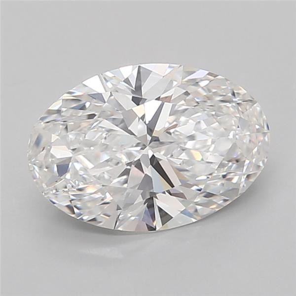 2.54 ct. oval Lab Grown Diamond front image