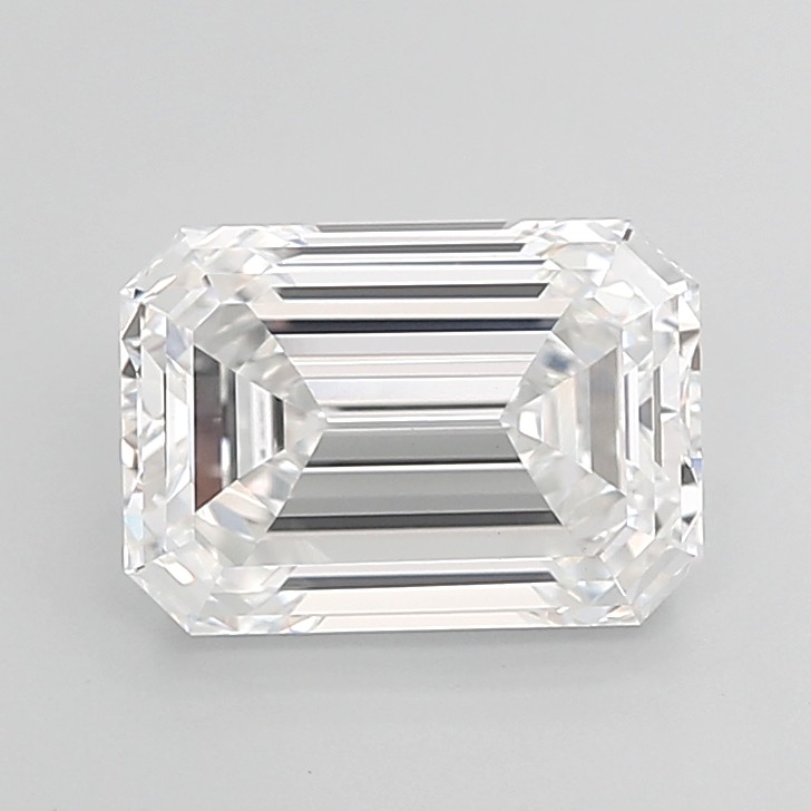 5.04 ct. emerald Lab Grown Diamond front image