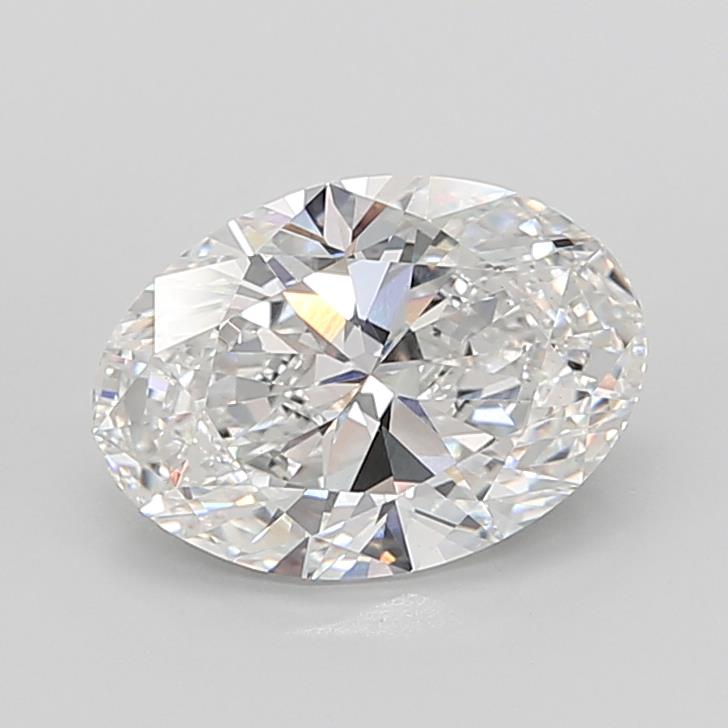 6.01 ct. oval Lab Grown Diamond front image