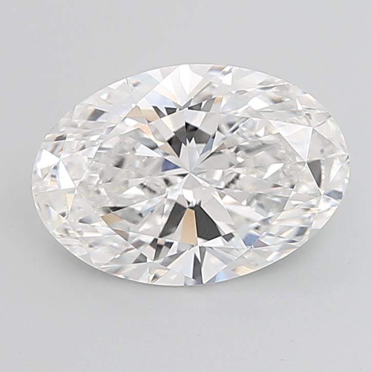 8.02 ct. oval Lab Grown Diamond front image