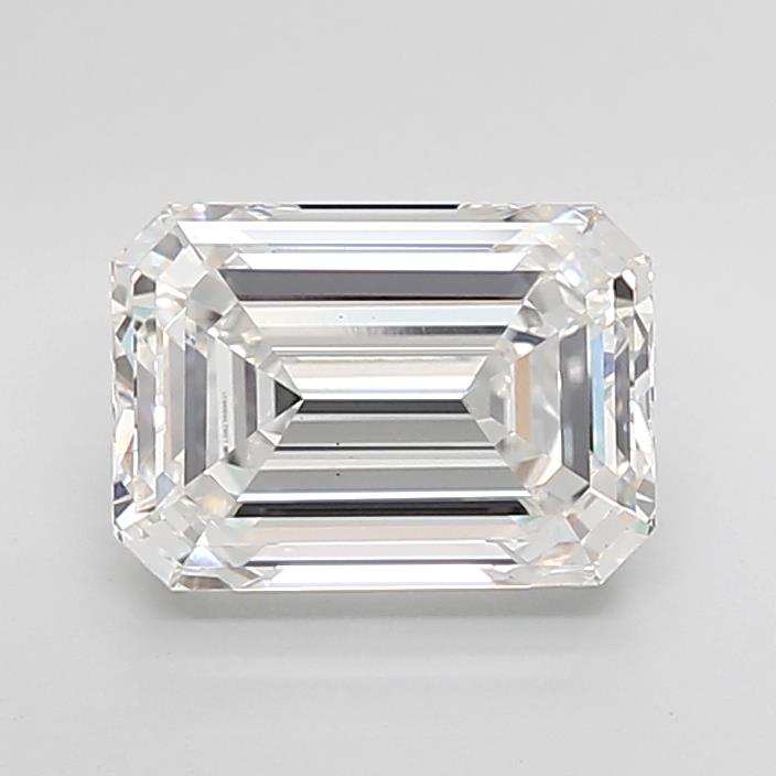 5.09 ct. emerald Lab Grown Diamond front image