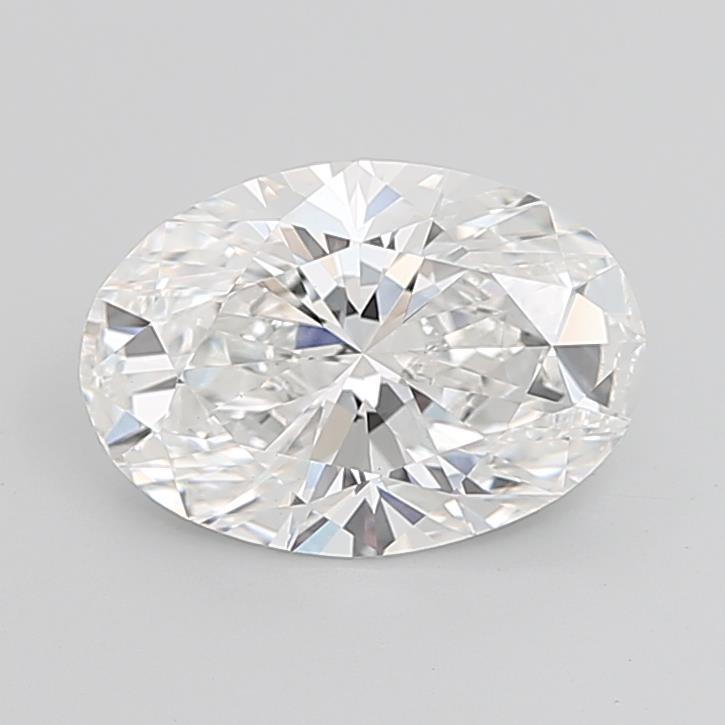 5.07 ct. oval Lab Grown Diamond front image