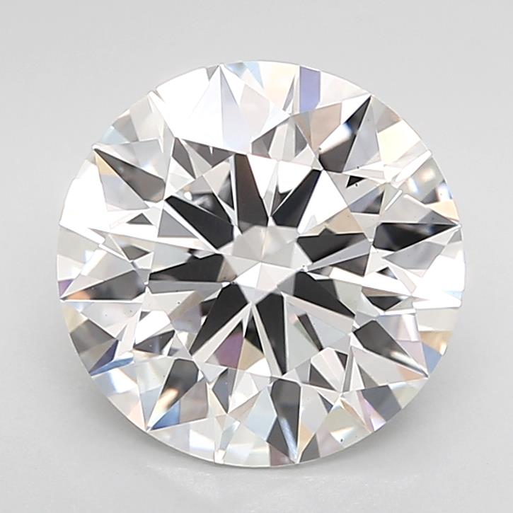 3.25 ct. round Lab Grown Diamond front image