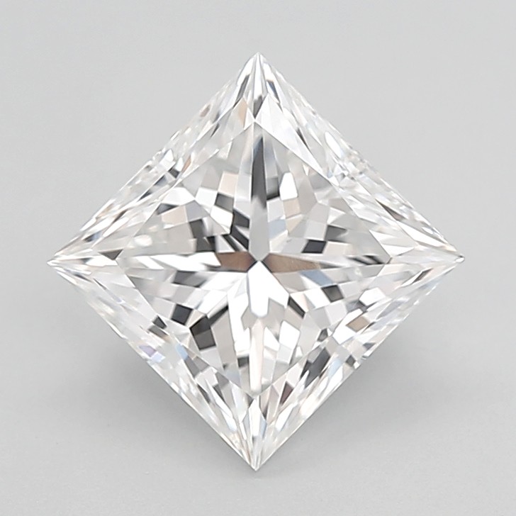 2.25 ct. princess Lab Grown Diamond front image