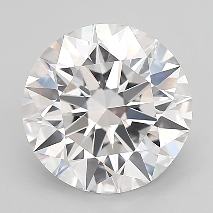2.54 ct. round Lab Grown Diamond front image