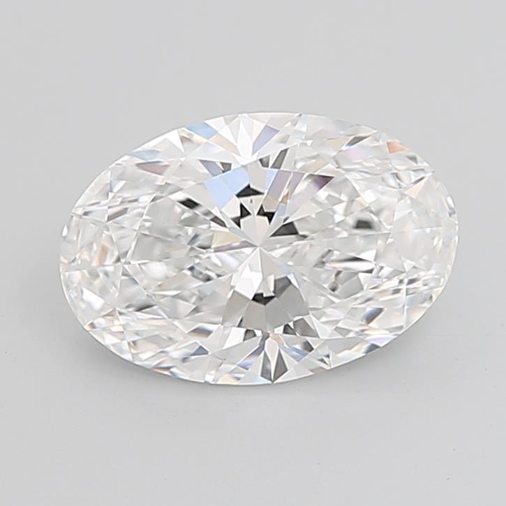 5.01 ct. oval Lab Grown Diamond front image