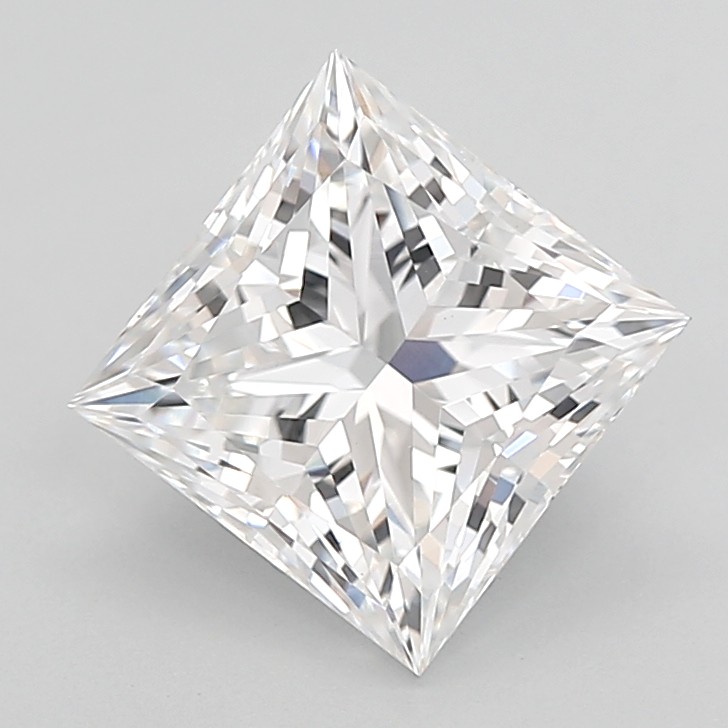 3.07 ct. princess Lab Grown Diamond front image
