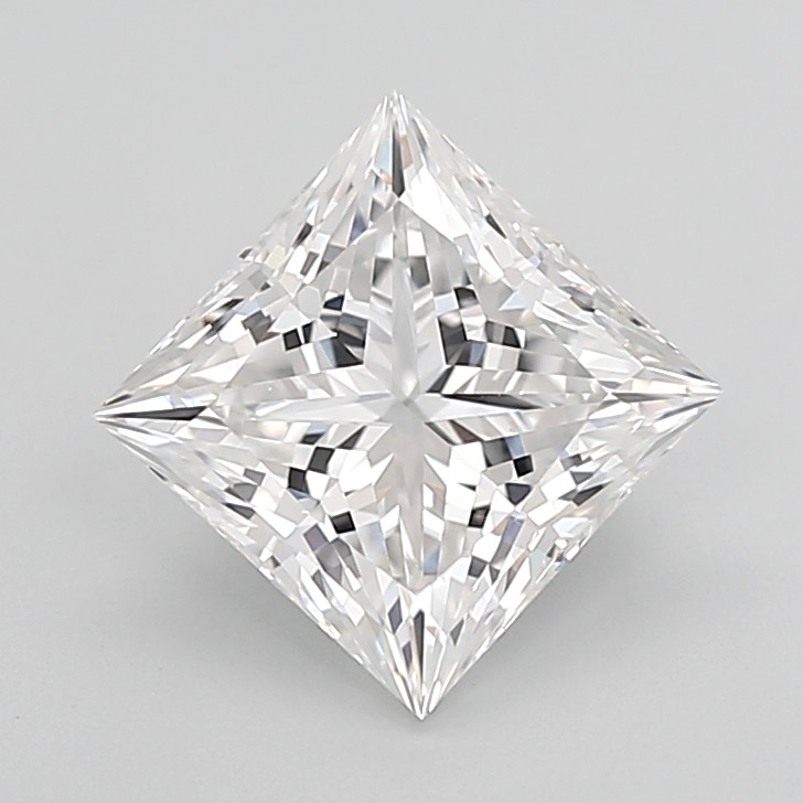 3.09 ct. princess Lab Grown Diamond front image