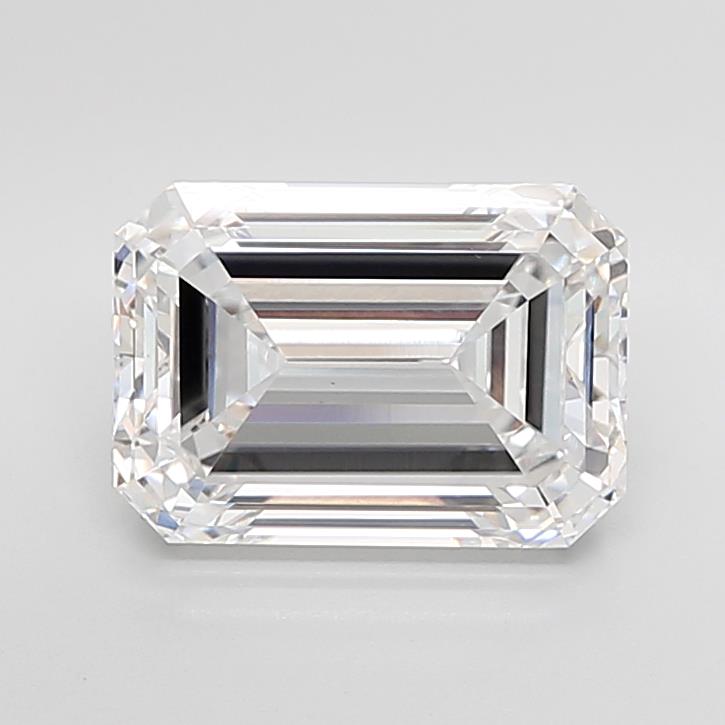 6.09 ct. emerald Lab Grown Diamond front image