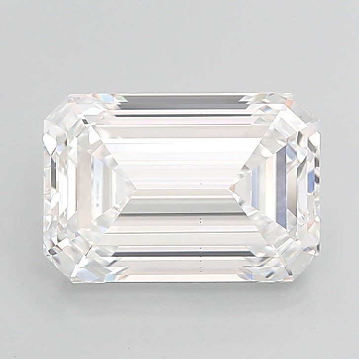 6.08 ct. emerald Lab Grown Diamond front image