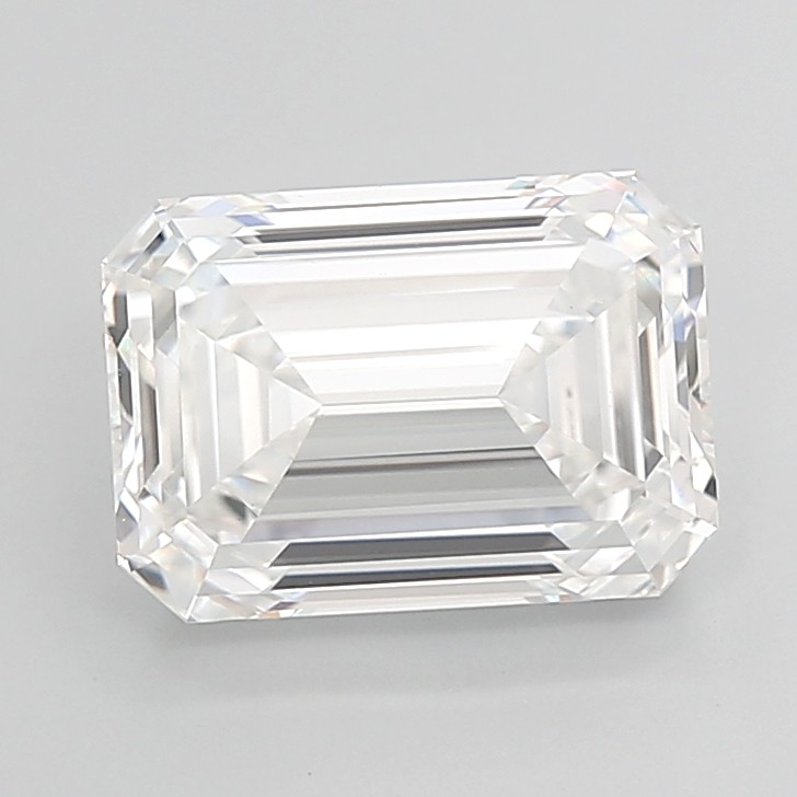 6.08 ct. emerald Lab Grown Diamond front image