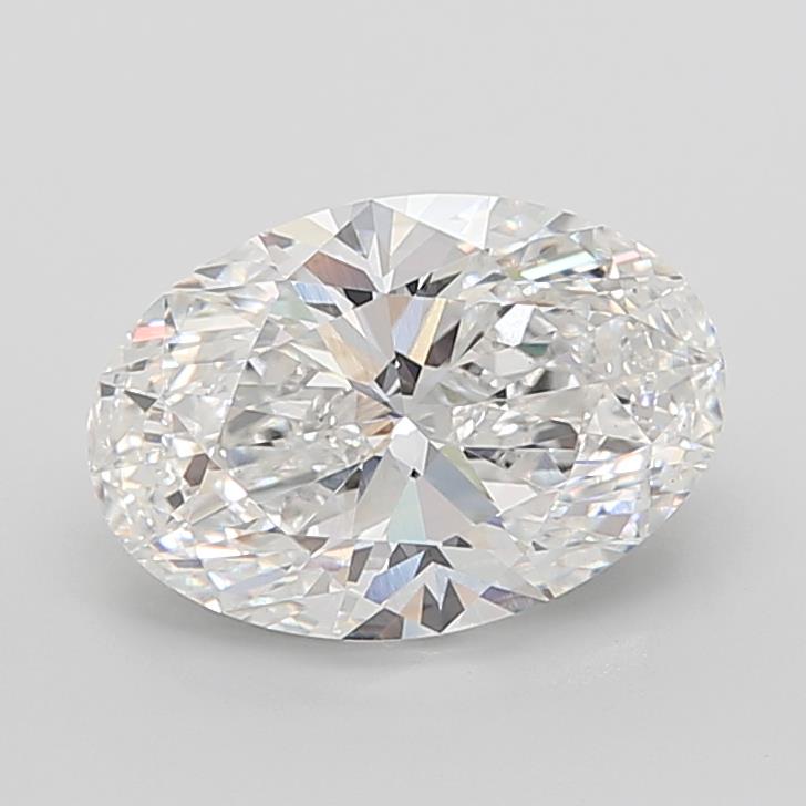 8.01 ct. oval Lab Grown Diamond front image