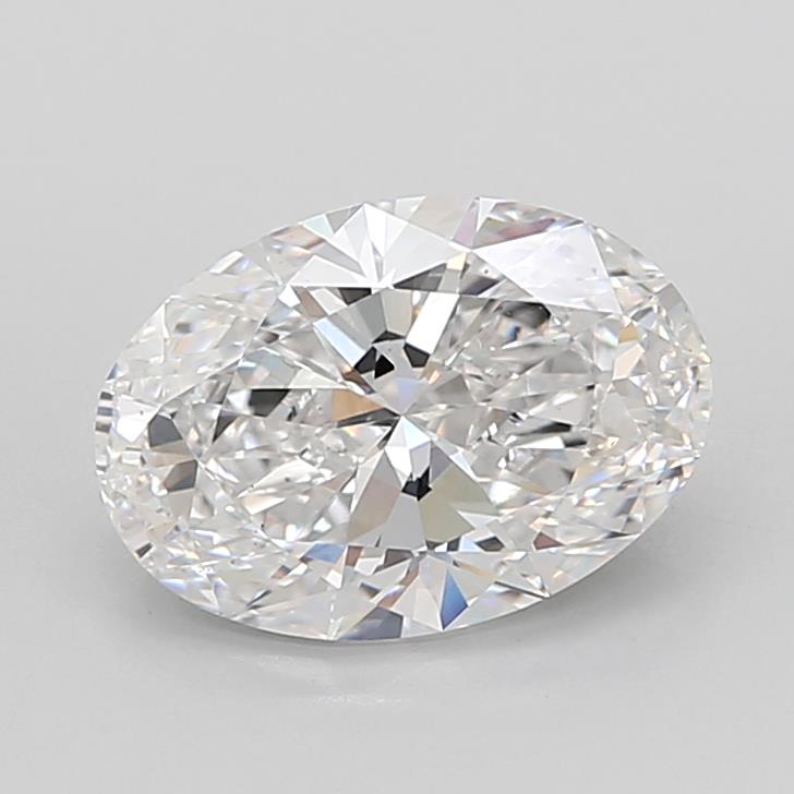 4.08 ct. oval Lab Grown Diamond front image