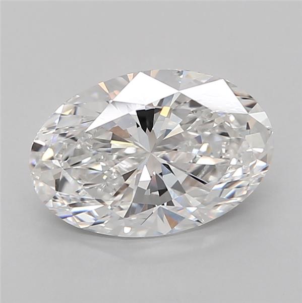 2.55 ct. oval Lab Grown Diamond front image