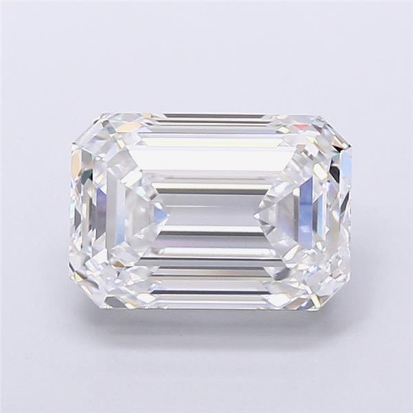 5.09 ct. emerald Lab Grown Diamond front image