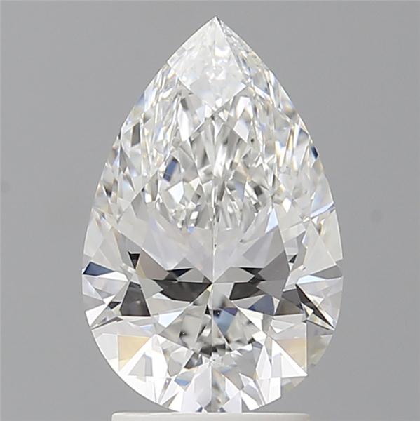 2.60 ct. pear Lab Grown Diamond front image