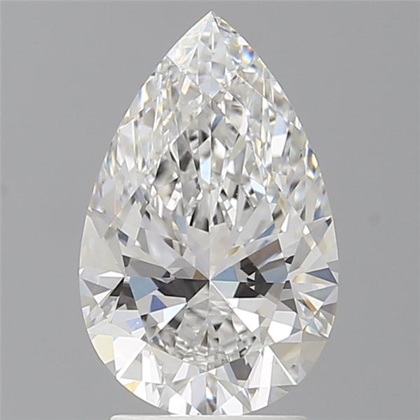 2.60 ct. pear Lab Grown Diamond front image
