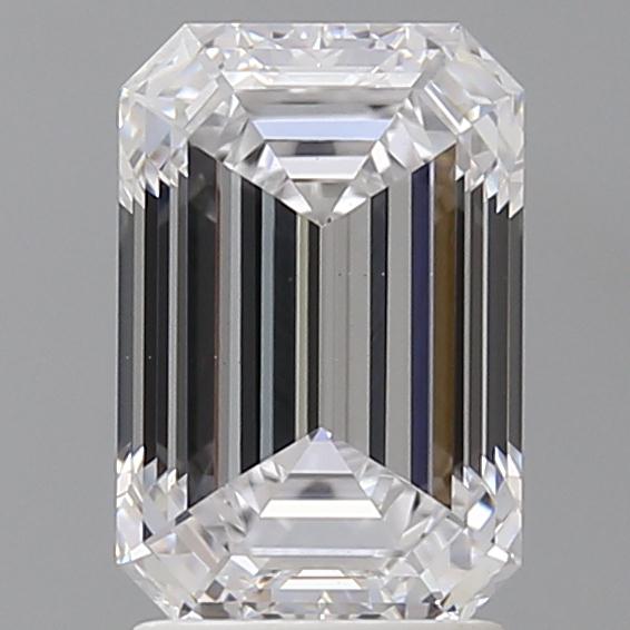 2.60 ct. emerald Lab Grown Diamond front image