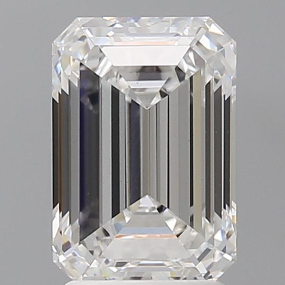 2.58 ct. emerald Lab Grown Diamond front image