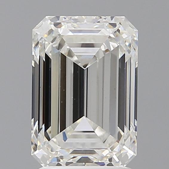 2.50 ct. emerald Lab Grown Diamond front image