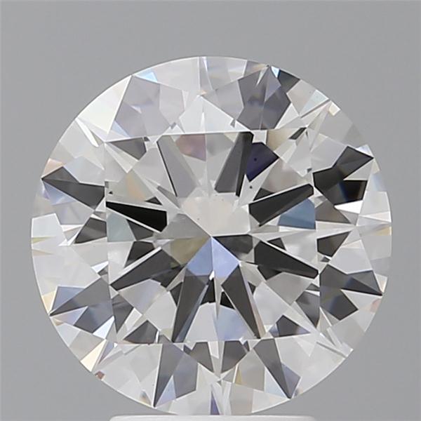 4.05 ct. round Lab Grown Diamond front image