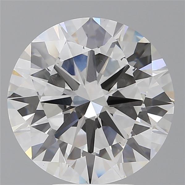 6.01 ct. round Lab Grown Diamond front image