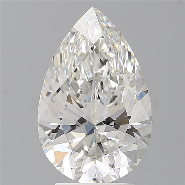 3.58 ct. pear Lab Grown Diamond front image