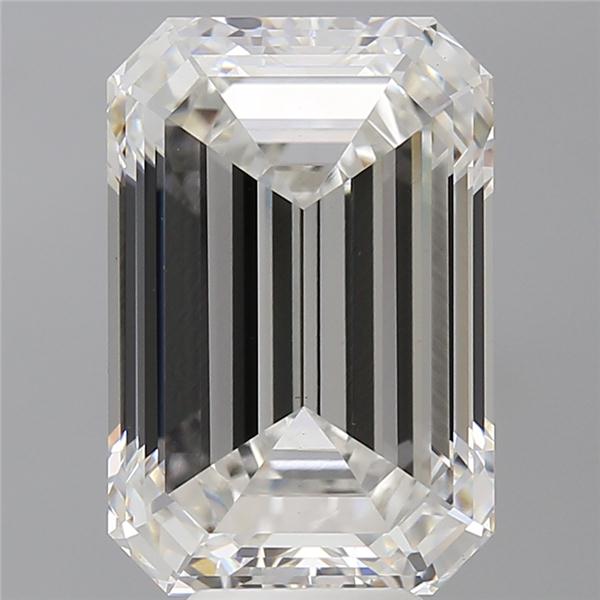 8.57 ct. emerald Lab Grown Diamond front image