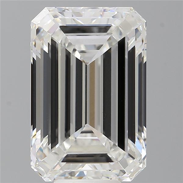 9.52 ct. emerald Lab Grown Diamond front image