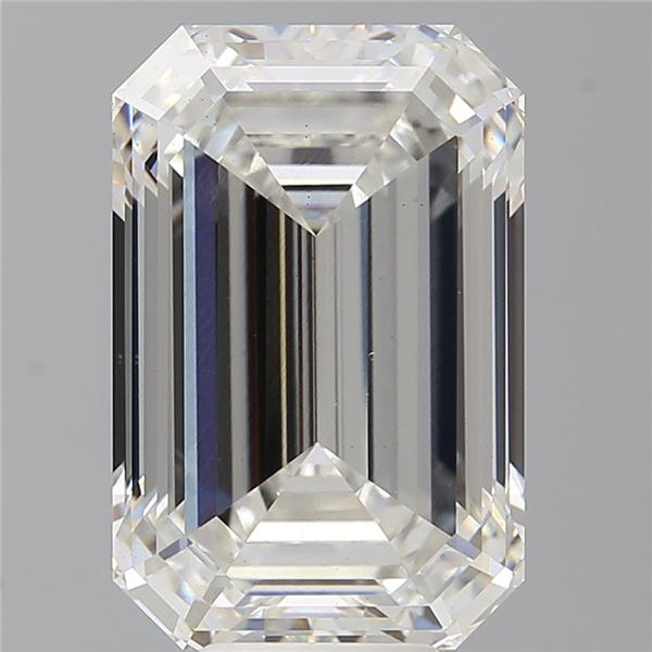 9.04 ct. emerald Lab Grown Diamond front image