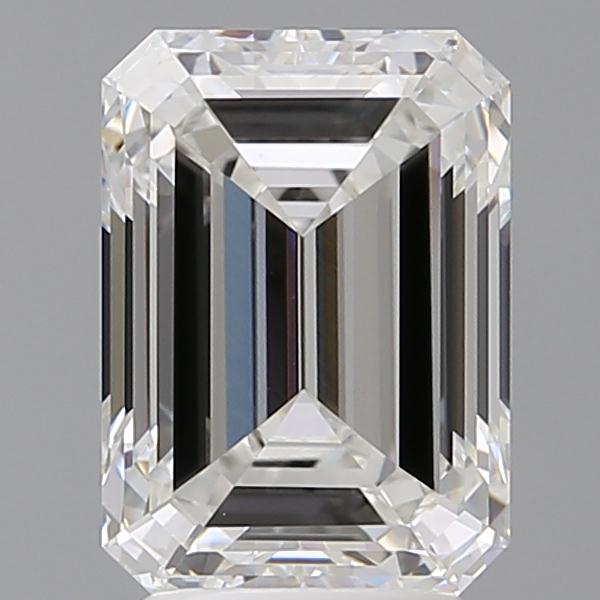 3.59 ct. emerald Lab Grown Diamond front image