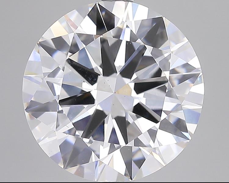 7.02 ct. round Lab Grown Diamond front image
