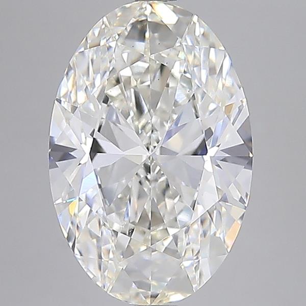 7.00 ct. oval Lab Grown Diamond front image