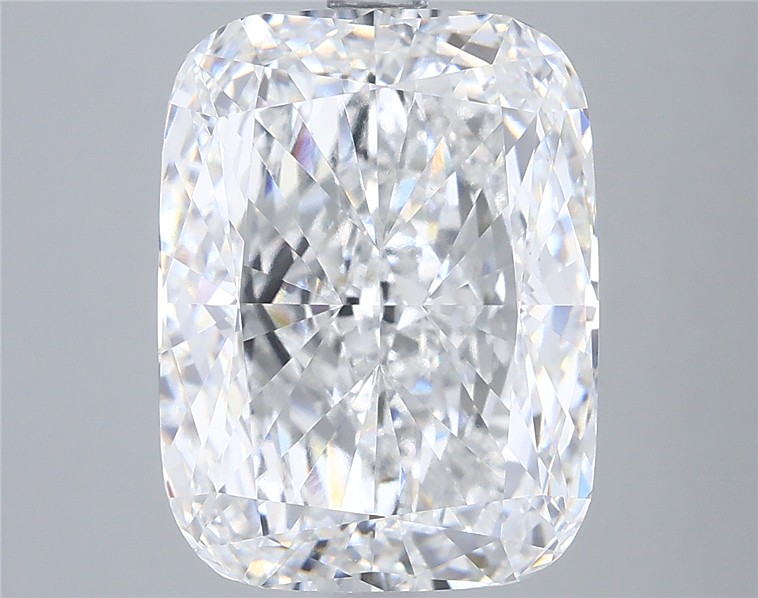 6.54 ct. cushion Lab Grown Diamond front image