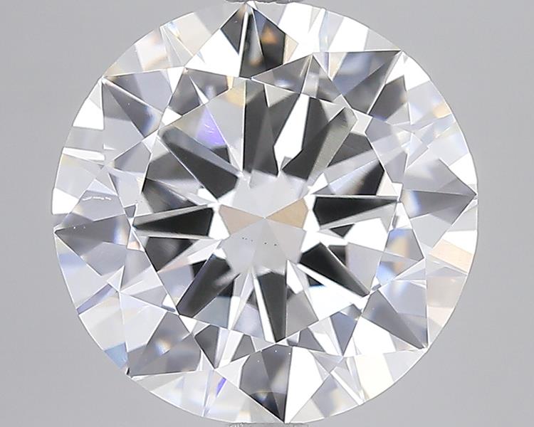 6.01 ct. round Lab Grown Diamond front image