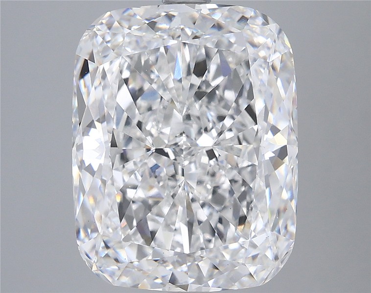 7.01 ct. cushion Lab Grown Diamond front image