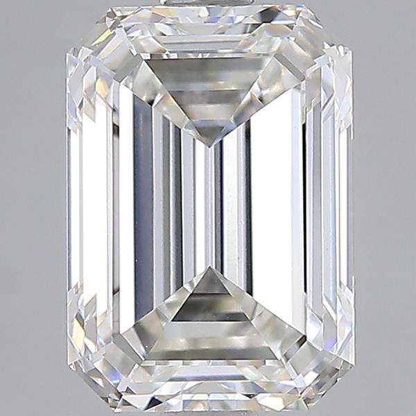 3.05 ct. emerald Lab Grown Diamond front image