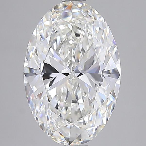 4.01 ct. oval Lab Grown Diamond front image