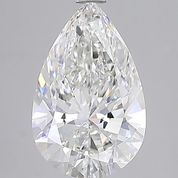 3.02 ct. pear Lab Grown Diamond front image