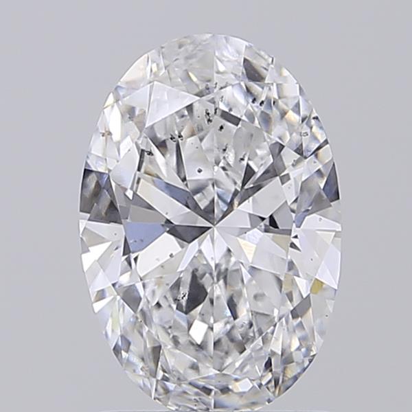 1.00 ct. oval Lab Grown Diamond front image