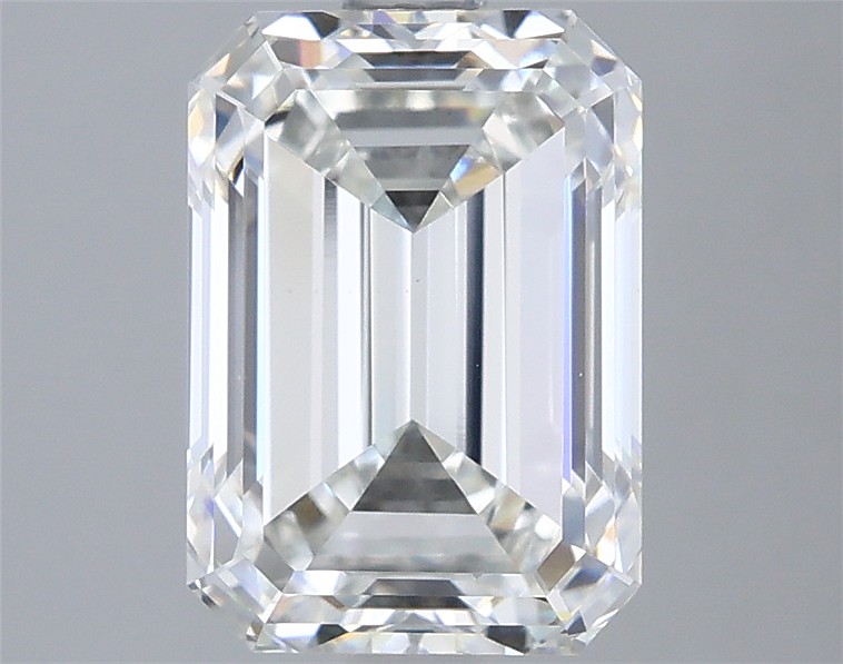 3.02 ct. emerald Lab Grown Diamond front image