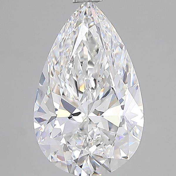 3.02 ct. pear Lab Grown Diamond front image