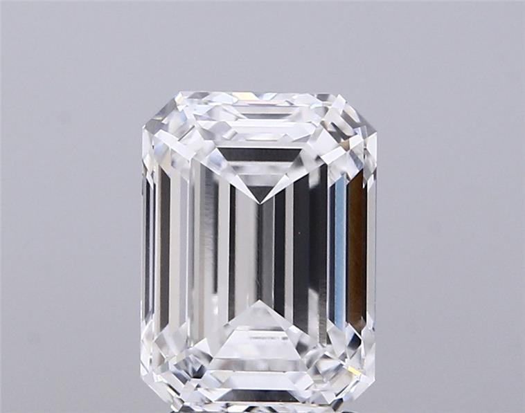 3.01 ct. emerald Lab Grown Diamond front image