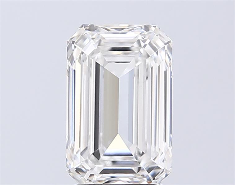 2.72 ct. emerald Lab Grown Diamond front image