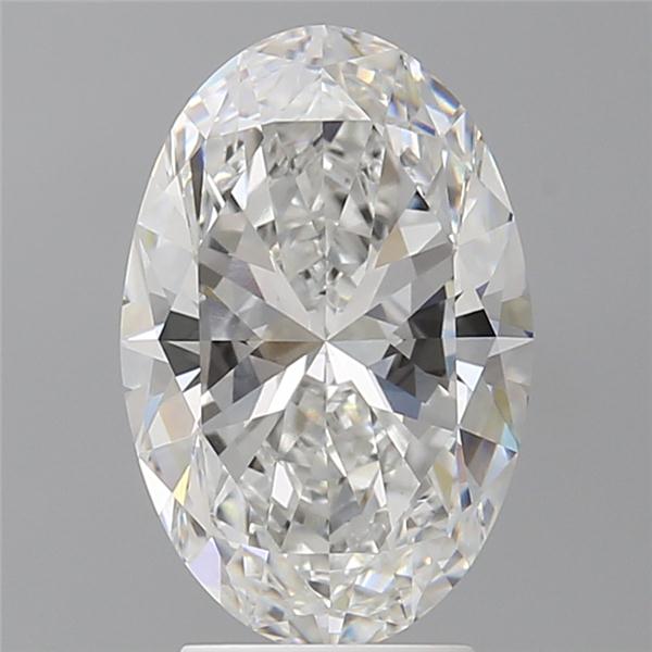 3.57 ct. oval Lab Grown Diamond front image