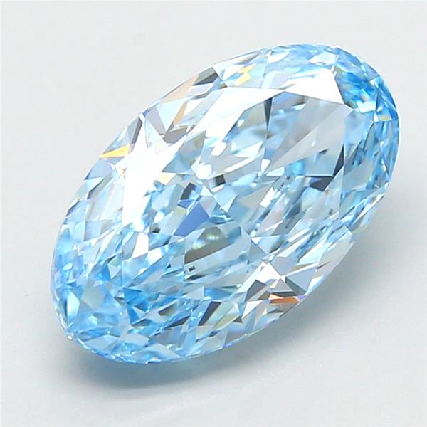 3.03 ct. oval Lab Grown Diamond front image