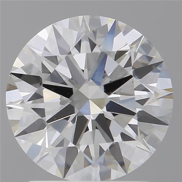 2.07 ct. round Lab Grown Diamond front image