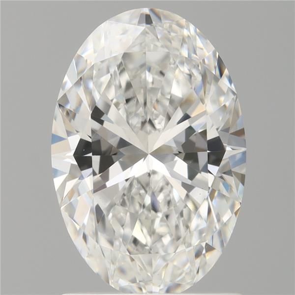 1.55 ct. oval Lab Grown Diamond front image