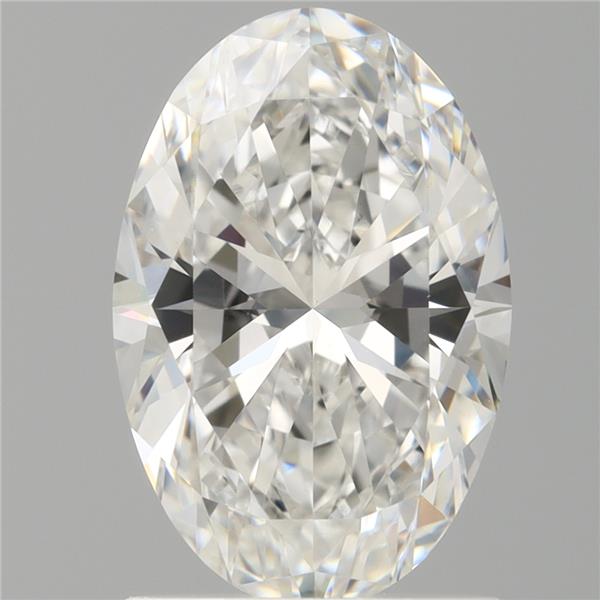 1.52 ct. oval Lab Grown Diamond front image
