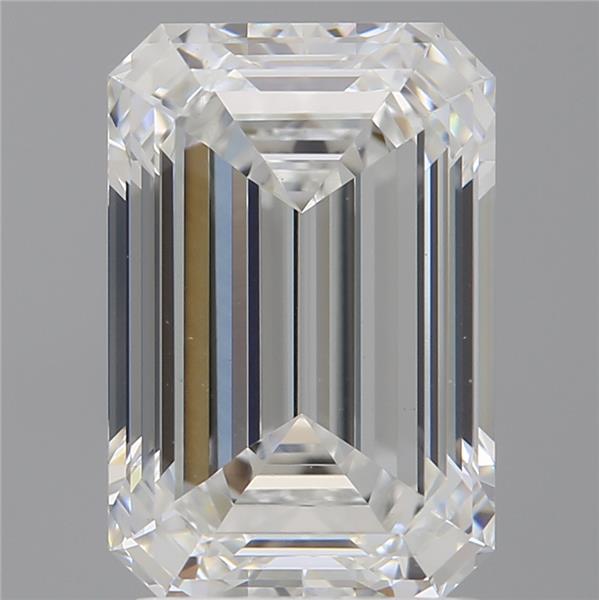 2.58 ct. emerald Lab Grown Diamond front image